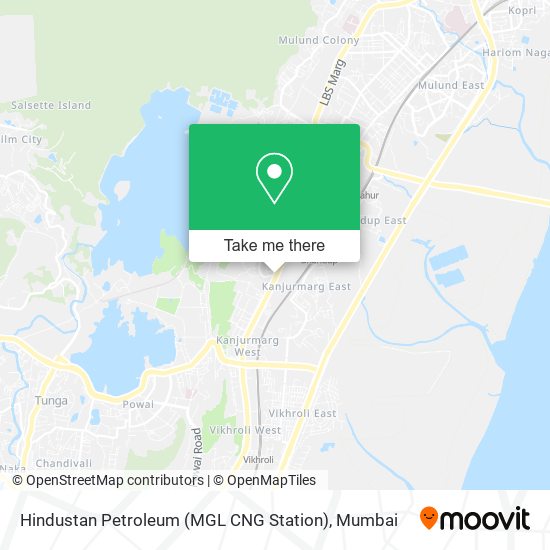 Hindustan Petroleum (MGL CNG Station) map