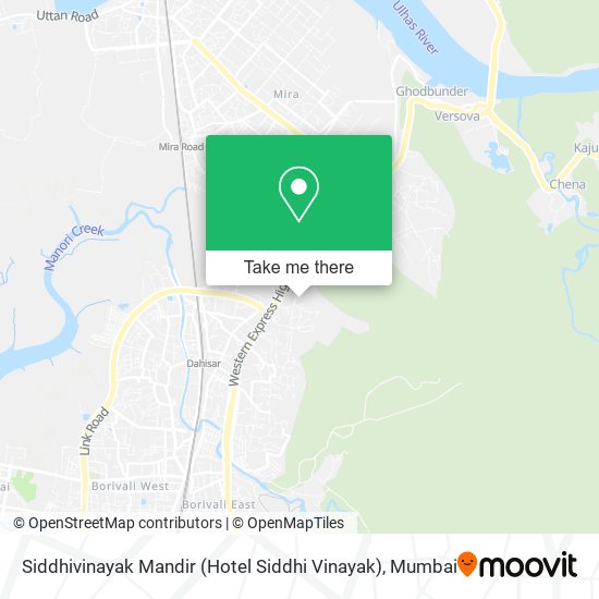 Siddhivinayak Mandir (Hotel Siddhi Vinayak) map