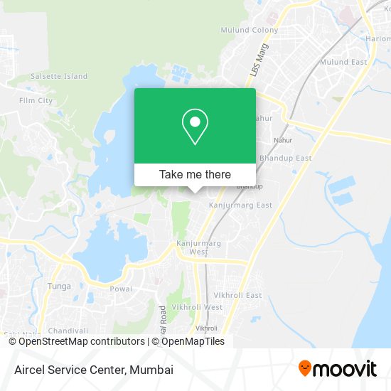 Aircel Service Center map