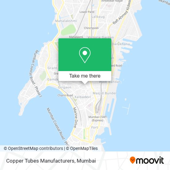 Copper Tubes Manufacturers map