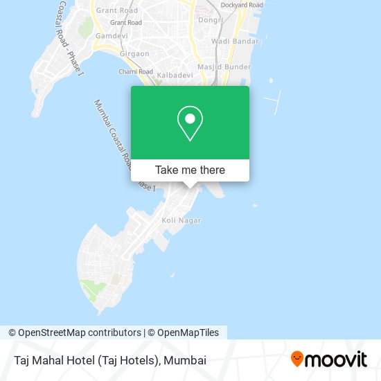 Taj Mahal Hotel (Taj Hotels) map
