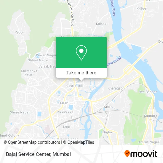 Bajaj Service Center map