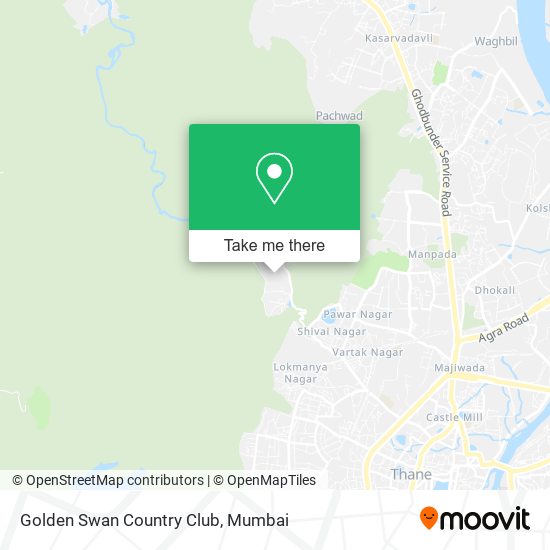 Golden Swan Country Club map