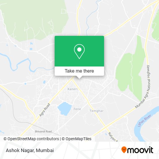 Ashok Nagar map