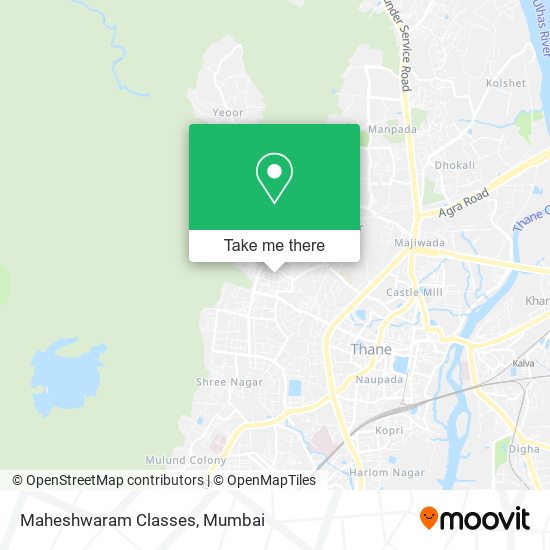 Maheshwaram Classes map