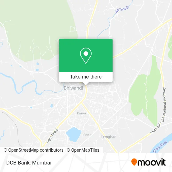 DCB Bank map