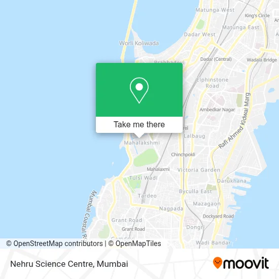 Nehru Science Centre (Nehru Science Center) map
