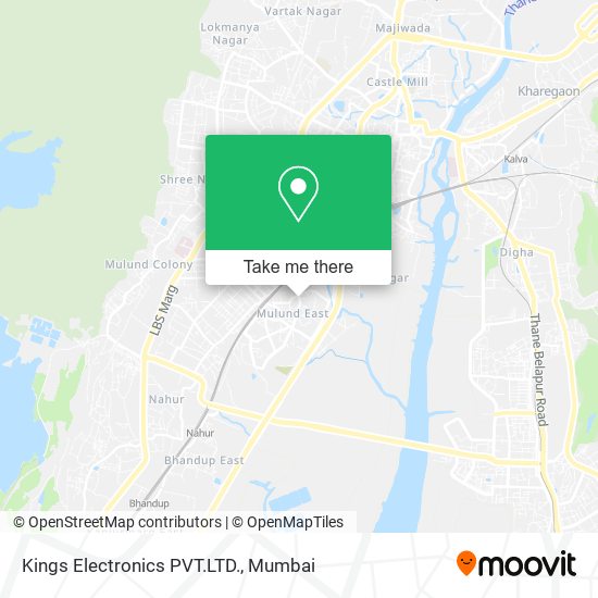 Kings Electronics PVT.LTD. map