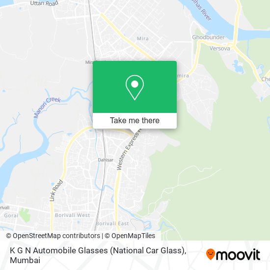K G N Automobile Glasses (National Car Glass) map