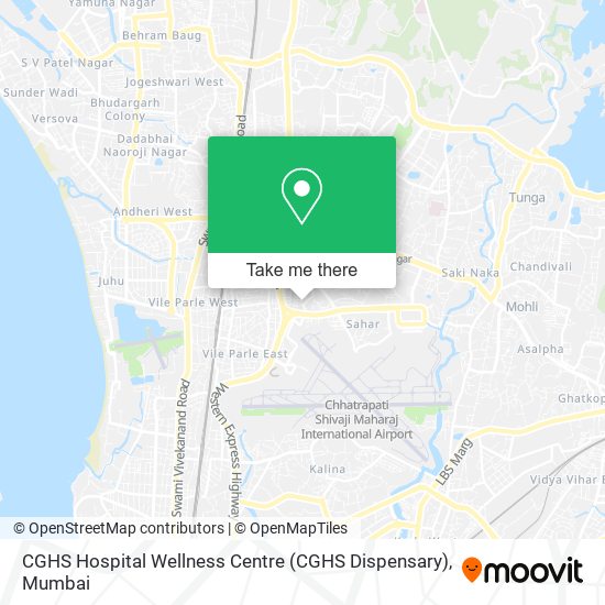 CGHS Hospital Wellness Centre (CGHS Dispensary) map