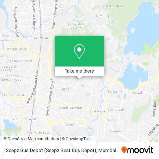 Seepz Bus Depot map