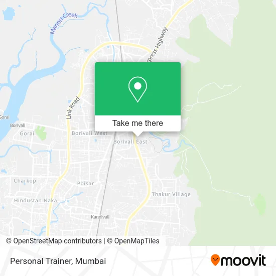 Personal Trainer map