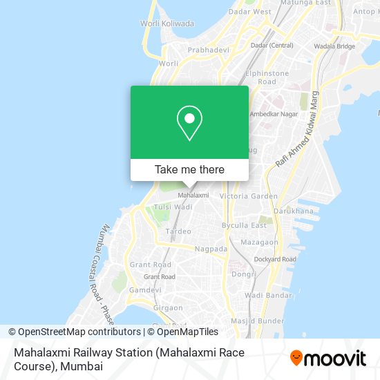 Mahalaxmi Railway Station (Mahalaxmi Race Course) map