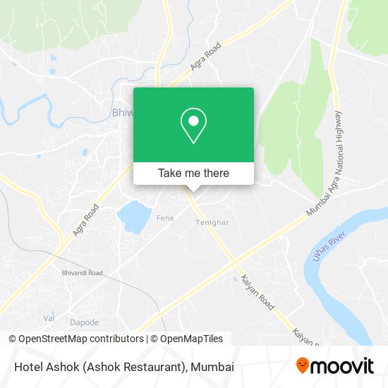 Hotel Ashok (Ashok Restaurant) map