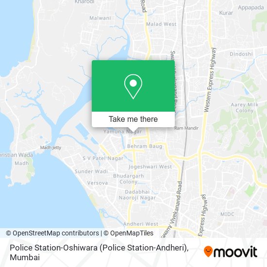 Police Station-Oshiwara (Police Station-Andheri) map