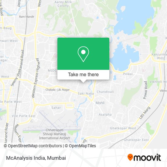 McAnalysis India map