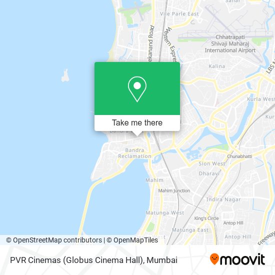 PVR Cinemas (Globus Cinema Hall) map