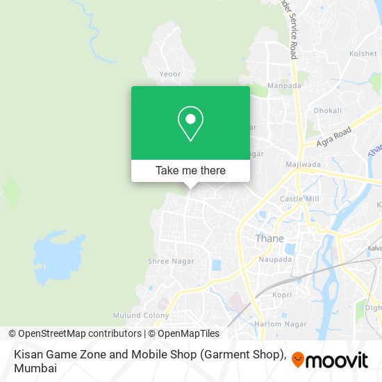 Kisan Game Zone and Mobile Shop (Garment Shop) map