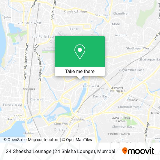 24 Sheesha Lounage (24 Shisha Lounge) map