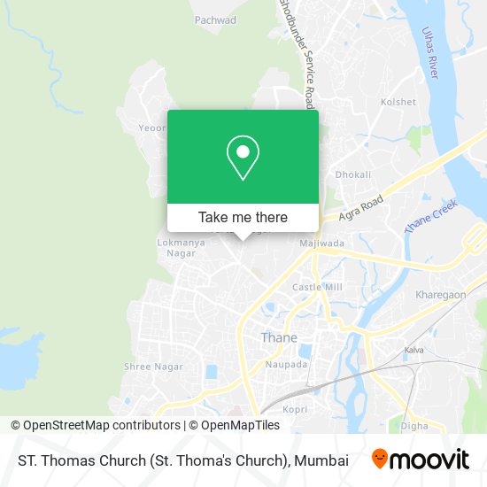 ST. Thomas Church (St. Thoma's Church) map
