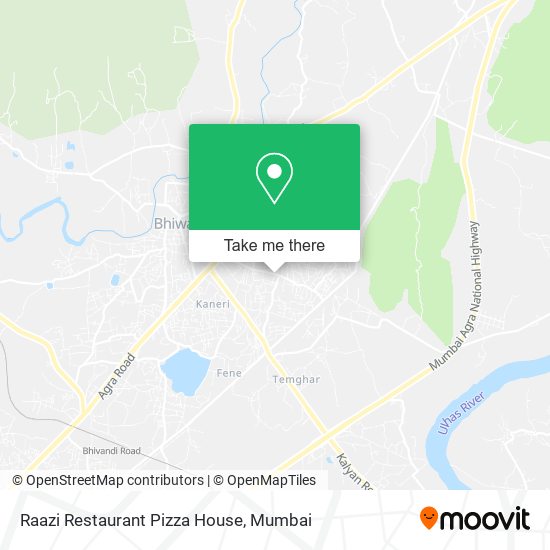 Raazi Restaurant Pizza House map