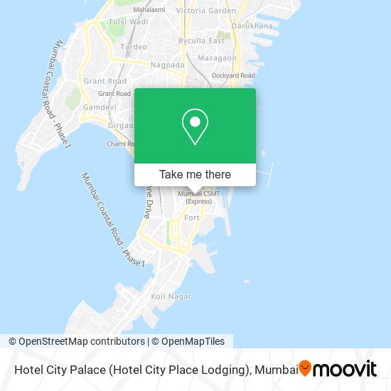 Hotel City Palace (Hotel City Place Lodging) map