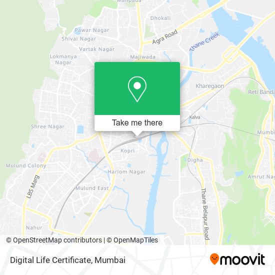 Digital Life Certificate map