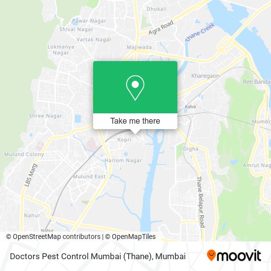 Doctors Pest Control Mumbai (Thane) map