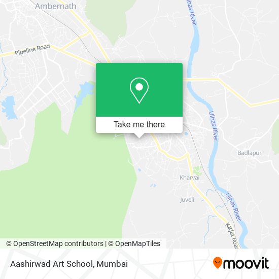 Aashirwad Art School map