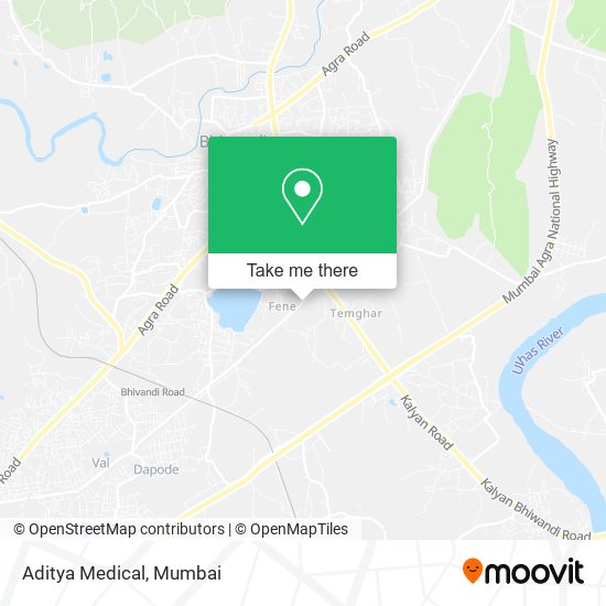 Aditya Medical map