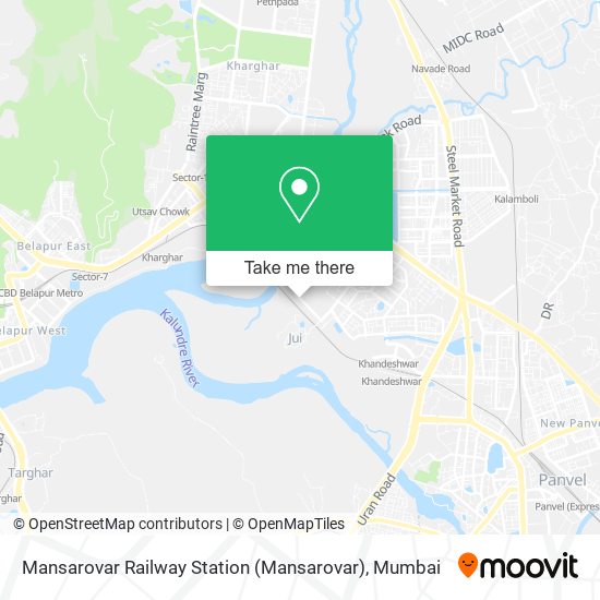 Mansarovar Railway Station map