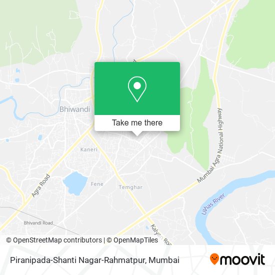 Piranipada-Shanti Nagar-Rahmatpur map