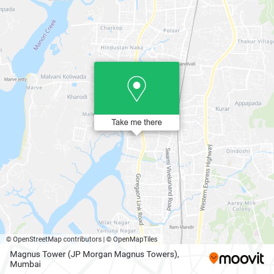 Magnus Tower (JP Morgan Magnus Towers) map