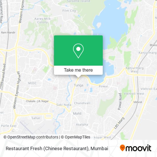 Restaurant Fresh (Chinese Restaurant) map