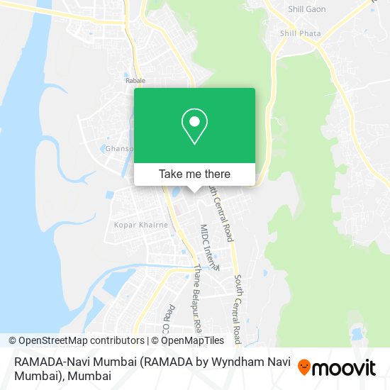 RAMADA-Navi Mumbai (RAMADA by Wyndham Navi Mumbai) map