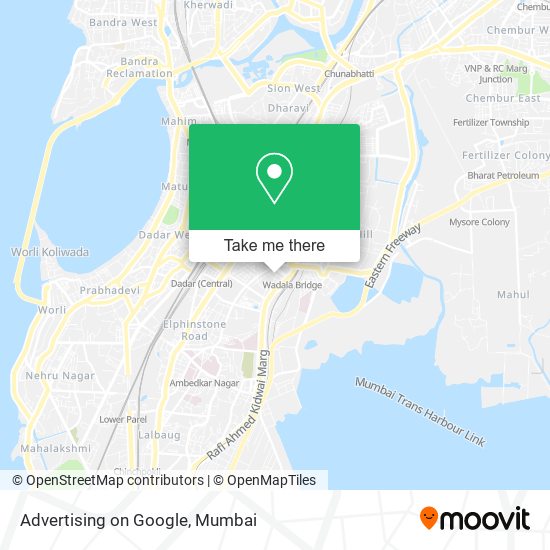 Advertising on Google map