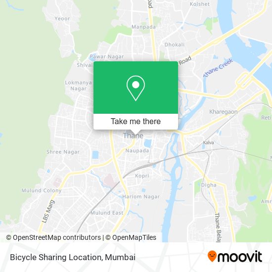 Bicycle Sharing Location map