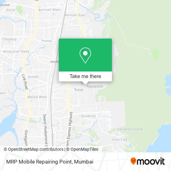 MRP Mobile Repairing Point map