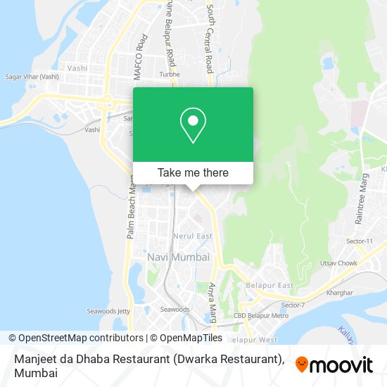 Manjeet da Dhaba Restaurant (Dwarka Restaurant) map