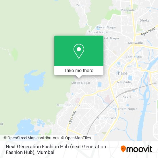 Next Generation Fashion Hub map