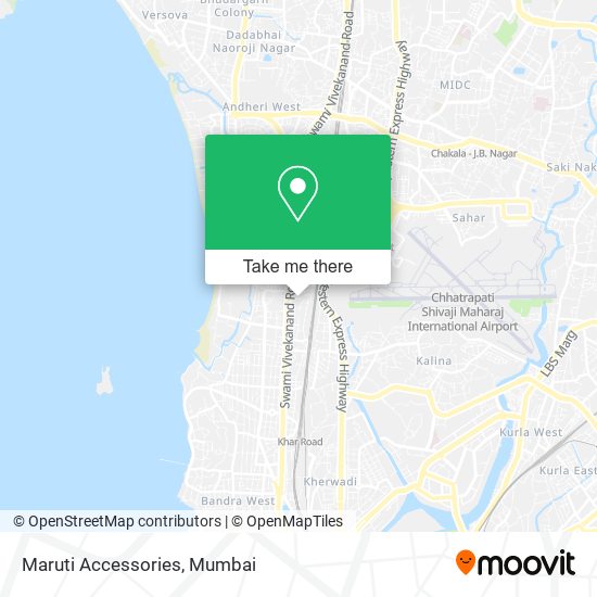 Maruti Accessories map