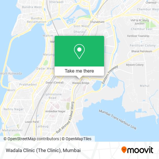 Wadala Clinic (The Clinic) map