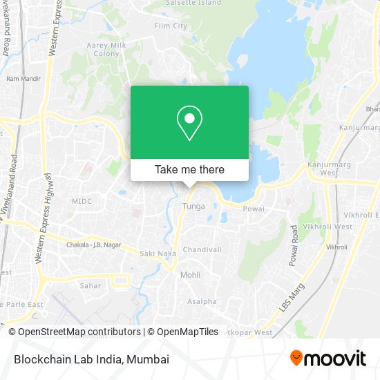 Blockchain Lab India map