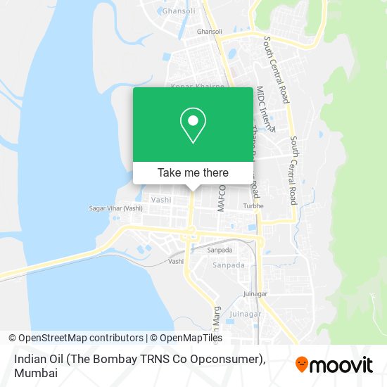 Indian Oil (The Bombay TRNS Co Opconsumer) map