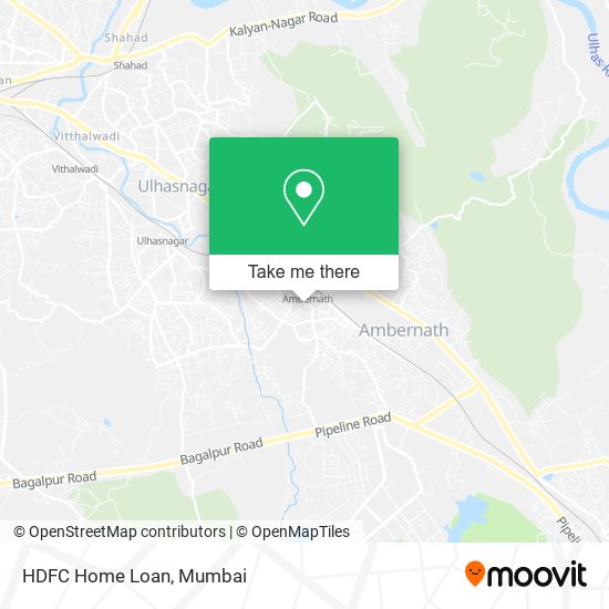 HDFC Home Loan map