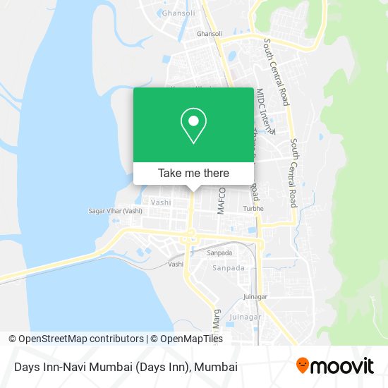 Days Inn-Navi Mumbai map