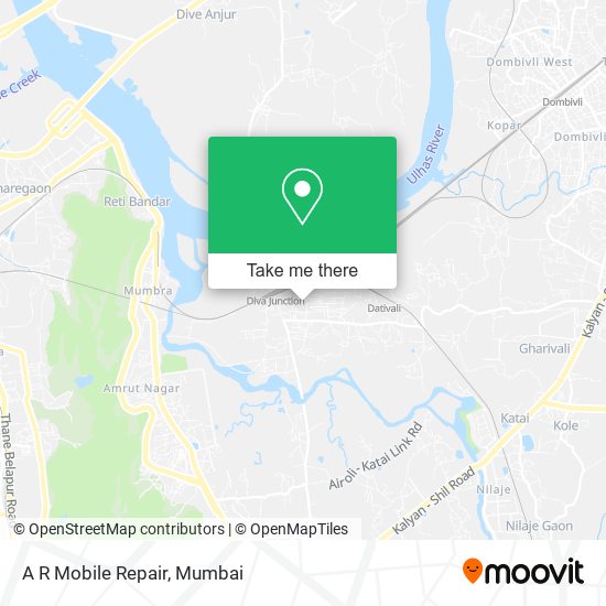 A R Mobile Repair map