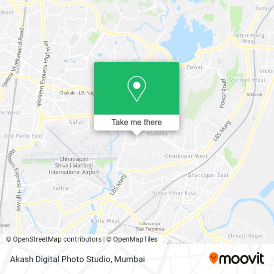 Akash Digital Photo Studio map