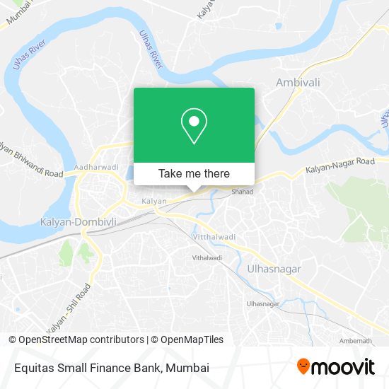 Equitas Small Finance Bank map