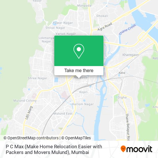 P C Max (Make Home Relocation Easier with Packers and Movers Mulund) map